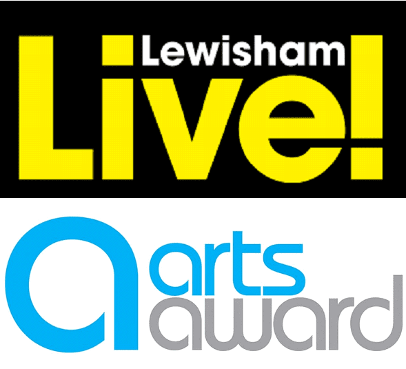 Lewisham Live! & Arts Award logos